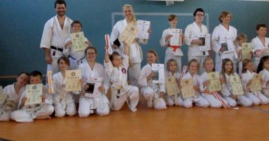 Gruppenbild Kyu Prüfung vom 27.06.2018