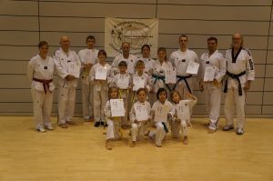 Gruppenfoto Kup-Prüfung November 2018