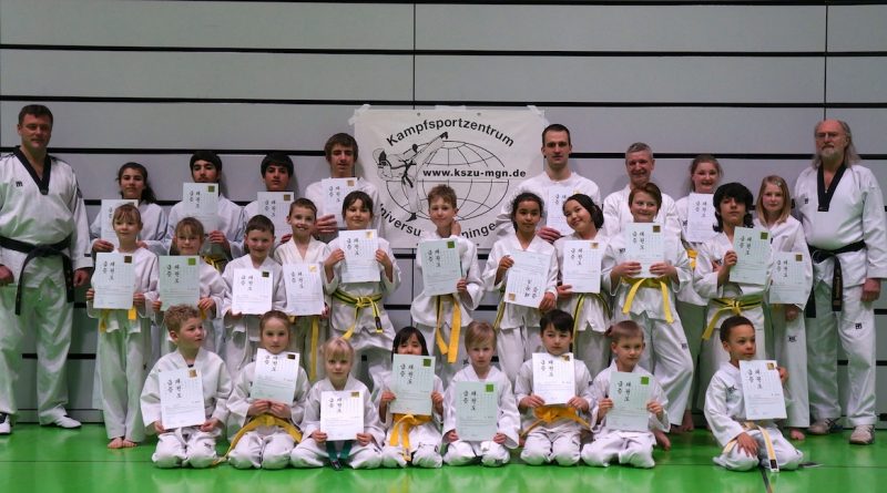 Gruppenfoto Kup-Prüfung März 2018