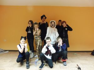 Gruppenbild Kinderfasching 2018