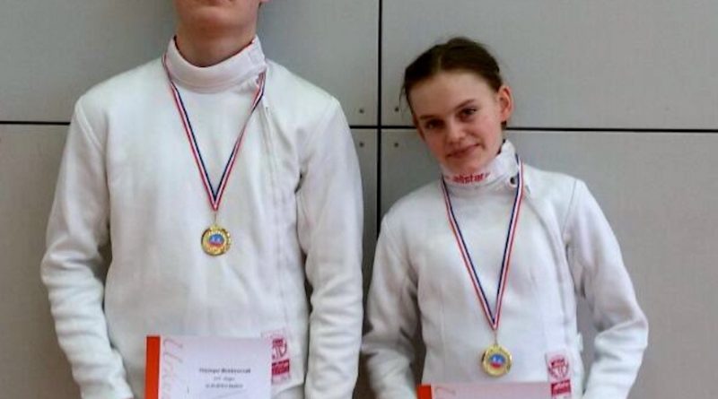 Saalfeld Thueringer Meisterschaft 2018 Lennart und Paula