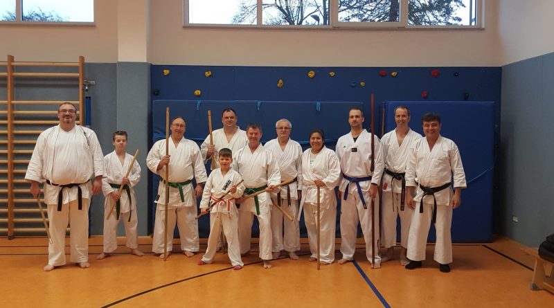 Gruppenfoto Kobudo Januar 2019