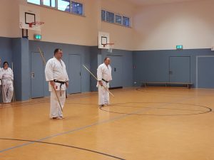 Kobudo Prüfung: Vorbereitung für die Kata (Formenlauf)